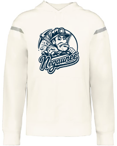 Vintage Negaunee Baseball Premium Hooded Sweatshirt