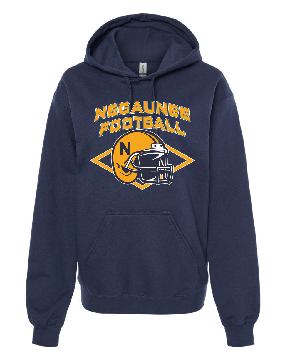 Miner Football Hoodie Helmut