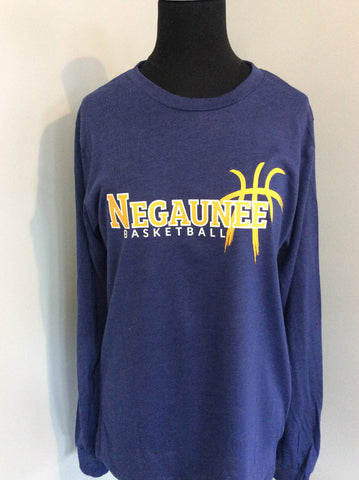 Negaunee Basketball Unisex Long Sleeve