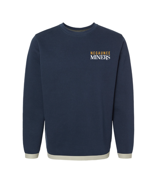 Negaunee Miners Fleece Crewneck Sweatshirt