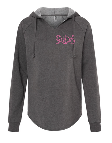 906 Women's Lightweight Hooded Sweatshirt