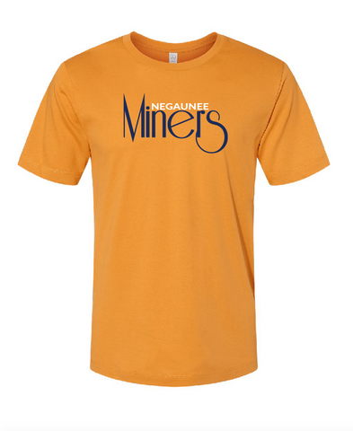 Cursive Negaunee Miners Tee