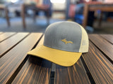 Embroidered UP Trucker Snapback Cap