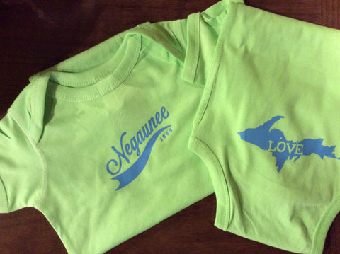 Negaunee Pompadour Onesie